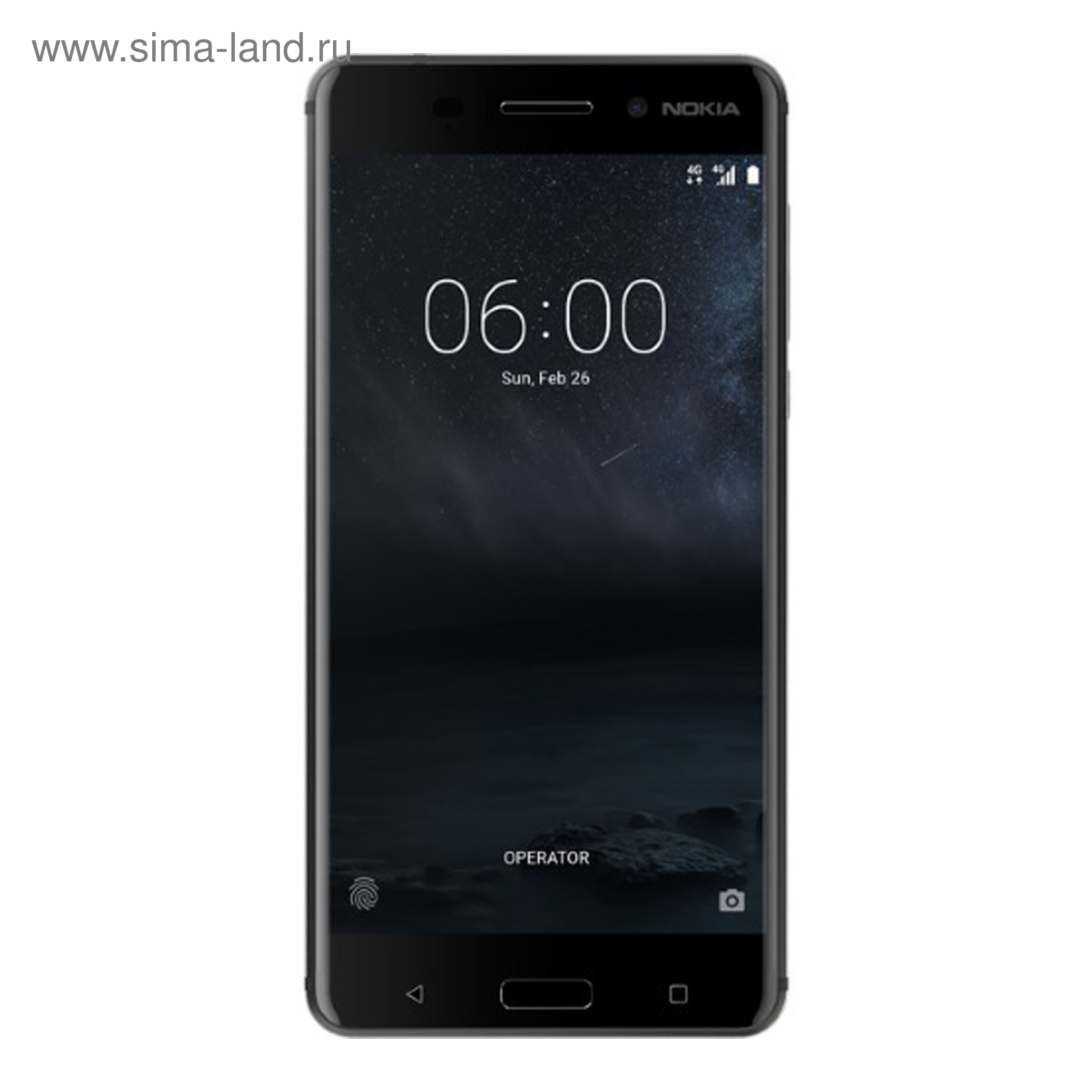 Смартфон Nokia 6 DS Black LTE TA-1021, цвет черный (3397980) - Купить по  цене от 15 303.80 руб. | Интернет магазин SIMA-LAND.RU