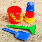 Набор для игры в песке №6, цвета МИКС - Фото 10