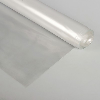 Плёнка полиэтиленовая, толщина 200 мкм, 80 × 3 м, рукав (2 × 1,5 м), прозрачная, 1 сорт