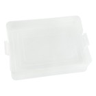 Контейнер для документов Стамм А4, 260×350×65 мм, пластик, с защелками, прозрачный - Фото 3