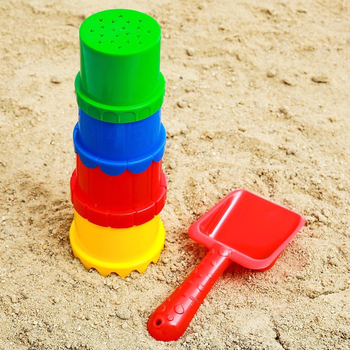 Набор для игры в песке, цвета МИКС - фото 1890739879