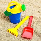 Набор для игры в песке, лейка 350 мл, цвета МИКС - Фото 2