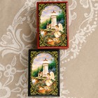 Шкатулка «Ангелочки 2», лаковая миниатюра, 6х9 см, микс - Фото 2