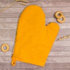 Варежка «Доляна» Масленица/вид 2, 18 х 26 см, 100 % хлопок, рогожка 162 г/м² - Фото 4