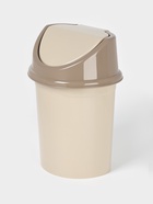 Ведро с плавающей крышкой, 8 л, латте - Фото 1