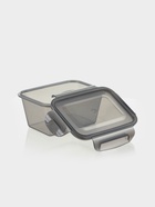 Контейнер для хранения еды Виолет, 800 мл, герметичный, пластик, серый - Фото 3