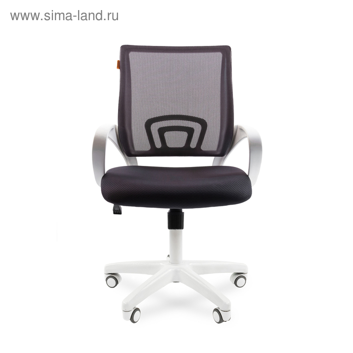 Офисное кресло Chairman 696, белый пластик, серый - Фото 1