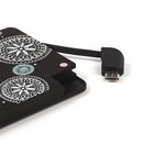 Внешний аккумулятор Deppa NRG Art, USB, Apple 8-pin, 2A, 5000 мАч, 1 A, Узор - Фото 3