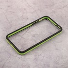 Чехол Deppa Bumper для Apple iPhone 5C, черный/зеленый - Фото 1