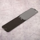 Чехол Deppa Flip Cover и защитная пленка для Apple iPhone 6/6S, магнит, серый - Фото 4