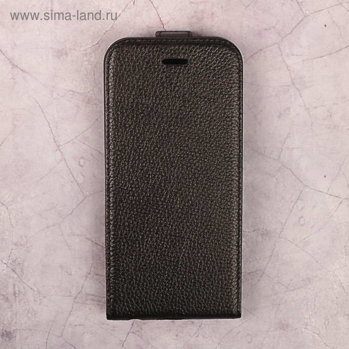 Чехол Deppa Flip Cover и защитная пленка для Apple iPhone 6/6S, магнит, черный - Фото 1