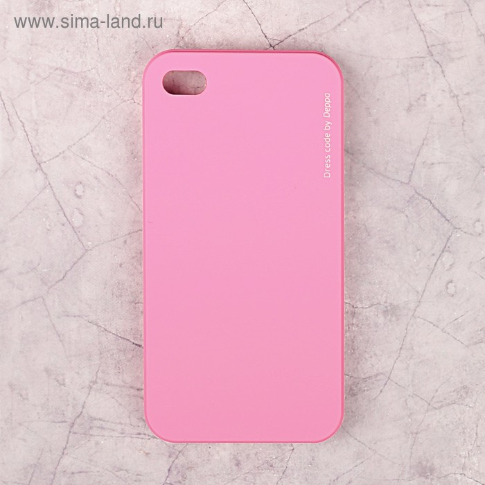 Чехол Deppa Air Case для Apple iPhone 4/4S, розовый - Фото 1