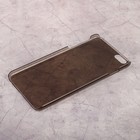 Чехол Deppa Pure Case для Apple iPhone 6/6S Plus, hard coating, черный - прозрачный - Фото 2