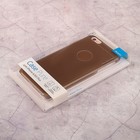 Чехол Deppa Pure Case для Apple iPhone 6/6S Plus, hard coating, черный - прозрачный - Фото 3