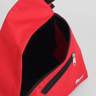 Рюкзак молодёжный, отдел на молнии, наружный карман, цвет красный - Фото 5