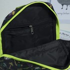 Рюкзак детский "Кеды", 1 отдел на молнии, 2 наружных кармана, цвет чёрный - Фото 3