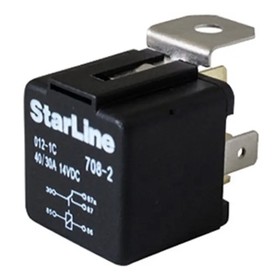 Реле Starline 5-контактное 5С24 с держателем 24V 3411827