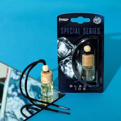 Ароматизатор на зеркало в бутылочке «Черный лед»