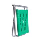 Стул складной, 37х29.5х34 см, цвет зелёный - Фото 6