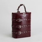 Сумка-рюкзак, отдел на молнии с клапаном, цвет бордовый - Фото 1