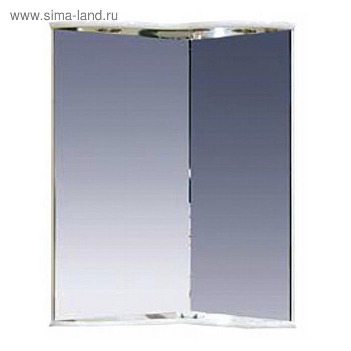 Зеркало Misty "Элегия-45", с подсветкой, угловое - Фото 1