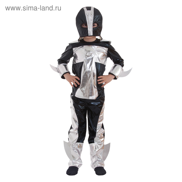 Карнавальный костюм "Воин Галактики", шлем, куртка, брюки, р-р 36, рост 140 см - Фото 1