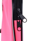 Папка А3 Calligrata, с ручками, текстиль, 20 мм, стандарт, 450×350 мм, розовая, 600D 3341009