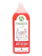 Средство для мытья посуды Synergetic "Арбуз", с антибактериальным эффектом, 1 л 3393341 - фото 2205050