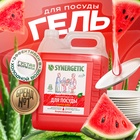 Средство для мытья посуды Synergetic, антибактериальный гель, биоразлагаемый, арбуз, 5 л - Фото 10