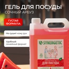 Средство для мытья посуды Synergetic, антибактериальный гель, биоразлагаемый, арбуз, 5 л - Фото 8