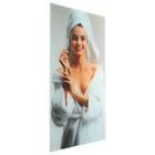 Картина для бани «Женщина в халате», 25х50 см - Фото 2