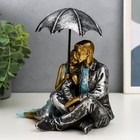 Фигурка полистоун «Влюблённые под зонтом», 17.5×14.5×10.5 см - Фото 4