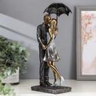 Фигурка полистоун романтика «Поцелуй под дождём», 29.5×11×8 см - Фото 2