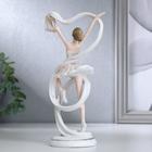 Сувенир полистоун "Балерина с белым шарфом" 16,5х9х6 см - Фото 5