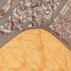 Покрывало Marianna ИМА Бархат корона, цвет коричневый, 160х230 см, п/э100% - Фото 3