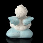 Сувенир полистоун "Ангел-карапуз на сердечке, голубые крылышки" МИКС 4,4х3,8х5 см - Фото 5