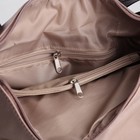 Сумка-рюкзак 1410, 35*13,5*36, 2 отд с перег на молнии, н/карман, капучино/коричневый - Фото 5