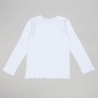 Джемпер для девочек, рост 98-104 (28) см, цвет белый - Фото 2