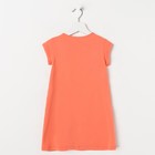 Платье для девочки, рост 110 см, цвет оранжевый - Фото 3