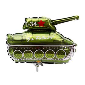 Шар фольгированный 12' «Танк Т-34»