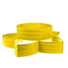 Клумба пластиковая, 15 × 540 см, 18 секций, жёлтая, «Конструктор» - фото 8655289