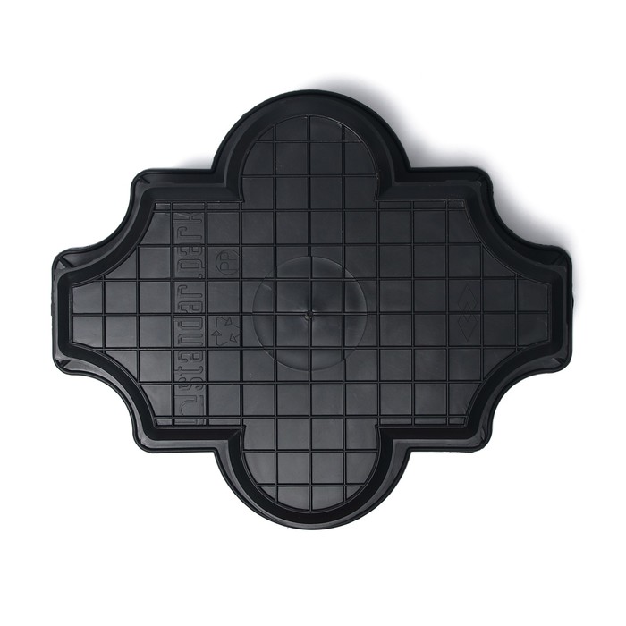 Форма для тротуарной плитки «Клевер», 26.5 × 22 × 5.6 см, гладкая, Ф11019, 1 шт. - фото 1918767585