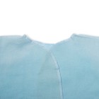 Комплект (распашонка, чепчик, царапки), рост 62 см, цвет голубой 0117-40 - Фото 3