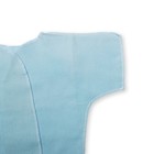Комплект (распашонка, чепчик, царапки), рост 62 см, цвет голубой 0117-40 - Фото 4