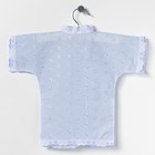 Рубашка для крещения А.0055-44, голубой, рост 68 см - Фото 2