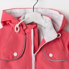 Куртка для девочки "Алиса", рост 128 см, цвет коралловый ДД-0410 - Фото 2
