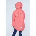 Куртка для девочки «Алиса», рост 134 см, цвет коралловый - Фото 8