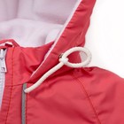 Куртка для девочки «Алиса», рост 134 см, цвет коралловый - Фото 9