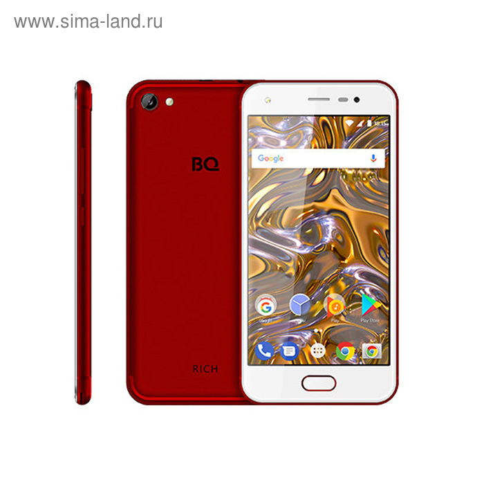 Смартфон BQ S-5012L Rich LTE Red 5" IPS,1280*720,1Gb,8Gb RAM, цвет красный - Фото 1