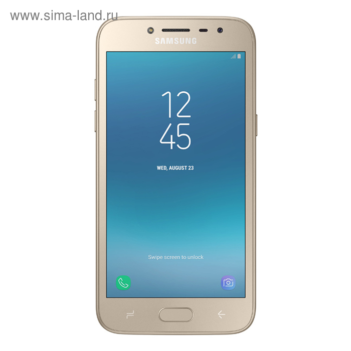 Смартфон Samsung Galaxy J2 (2018) DS SM-J250F LTE, цвет золотой - Фото 1